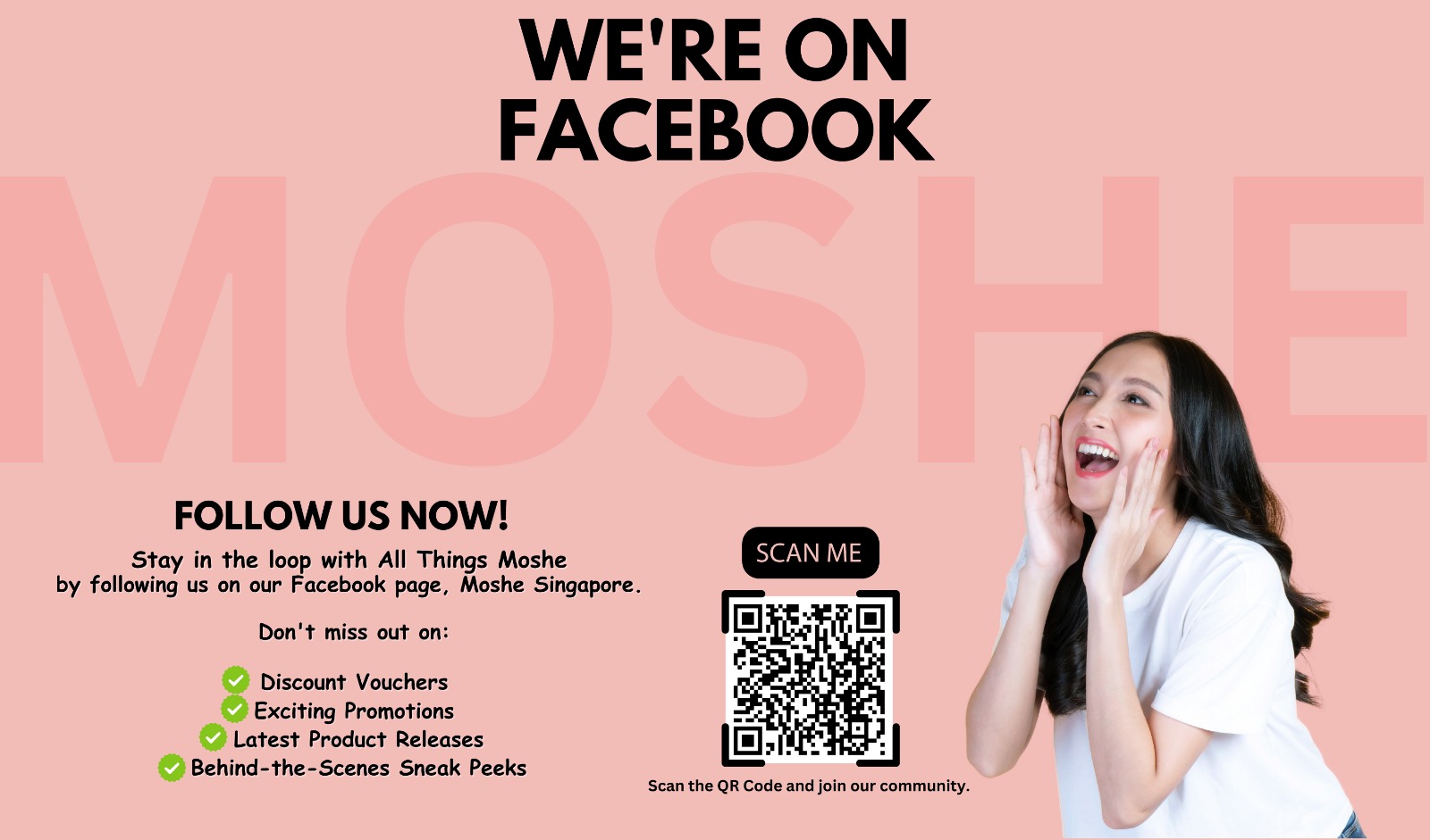 Join the Moshe Community on Facebook!